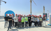 我校开展新校区建设产教融合基地实践教学活动