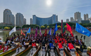 我校教师执裁京津冀大学生龙舟邀请赛