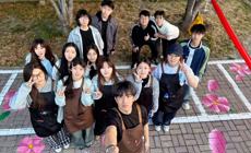 数字创意学院｜海棠花境 铺地生花—海棠节地面艺术创作活动