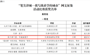 喜报----我院师生在2024年“笔尖津城——我写我求学的城市” 网文比赛中取得佳绩